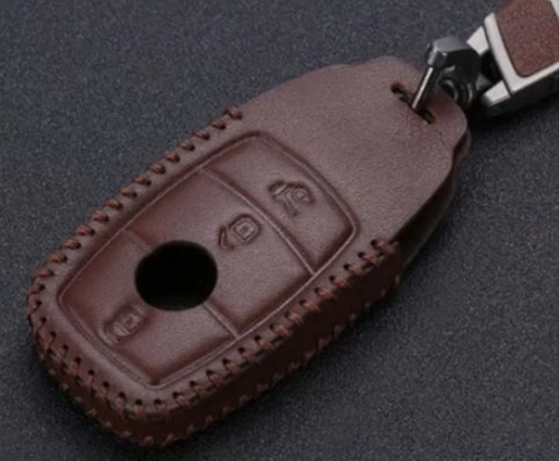 ブラウン レザーキーケース