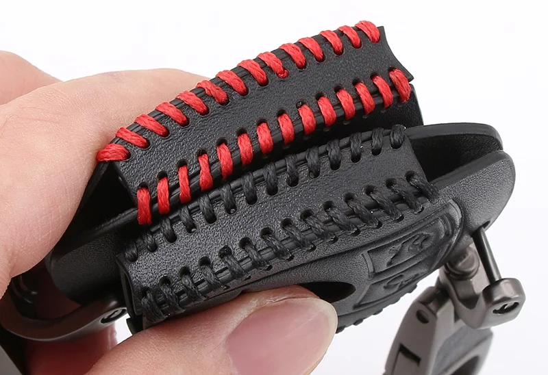 キーケース 手縫いステッチ アップ