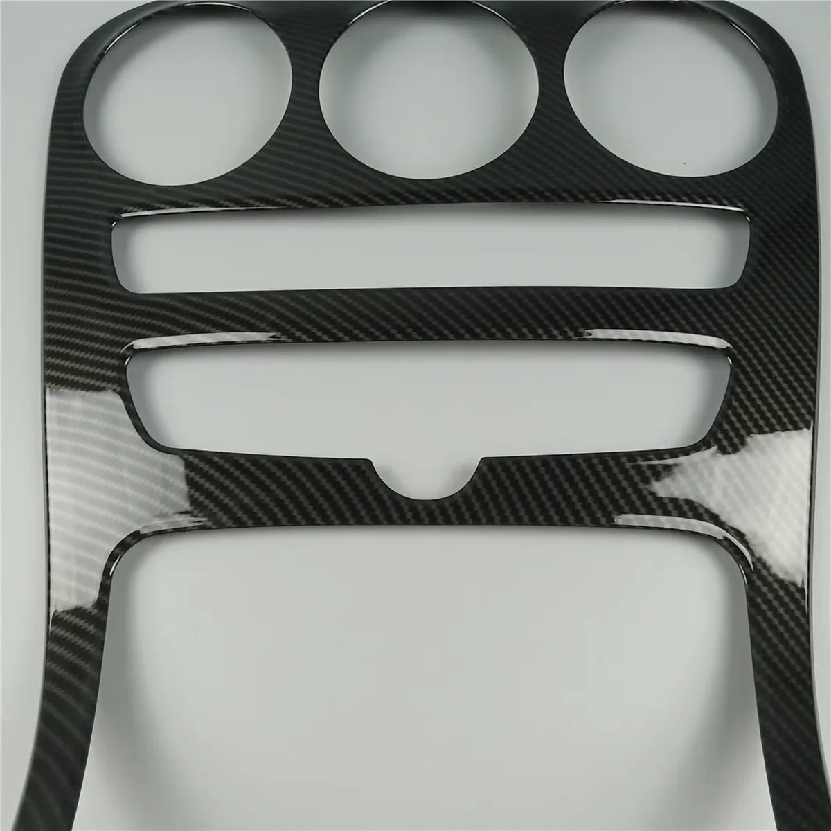 カーボン調センターコンソールカバー 詳細1