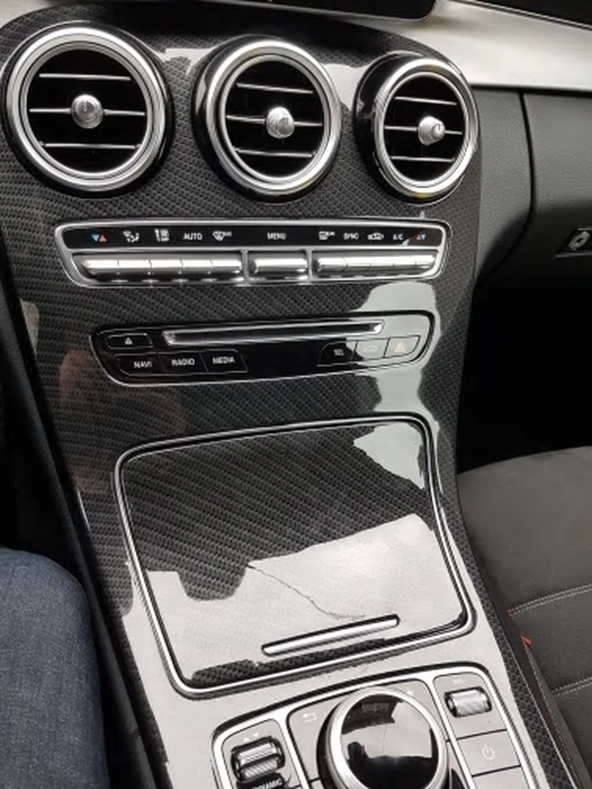 センターコンソールカバー 全体像