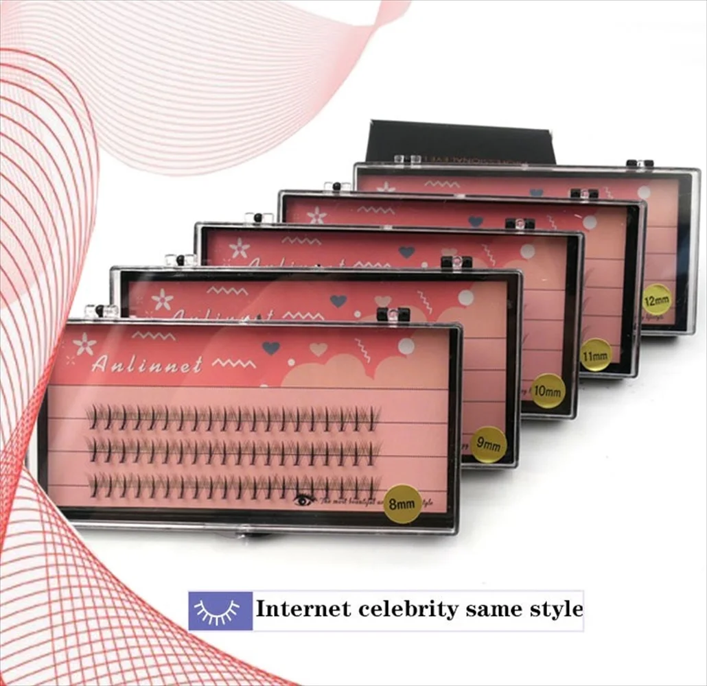 Anlinnetまつげエクステ 8mm〜12mmの5サイズ展開