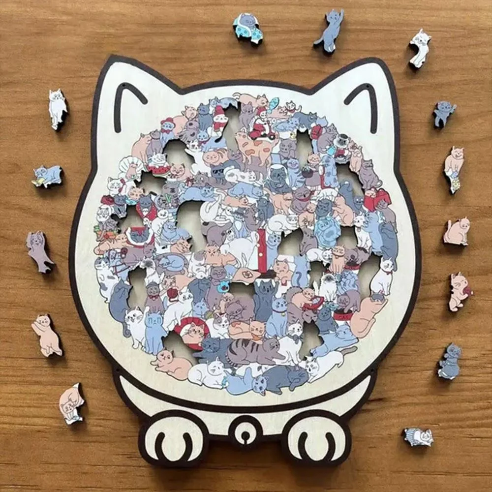 パズルピース 猫の形