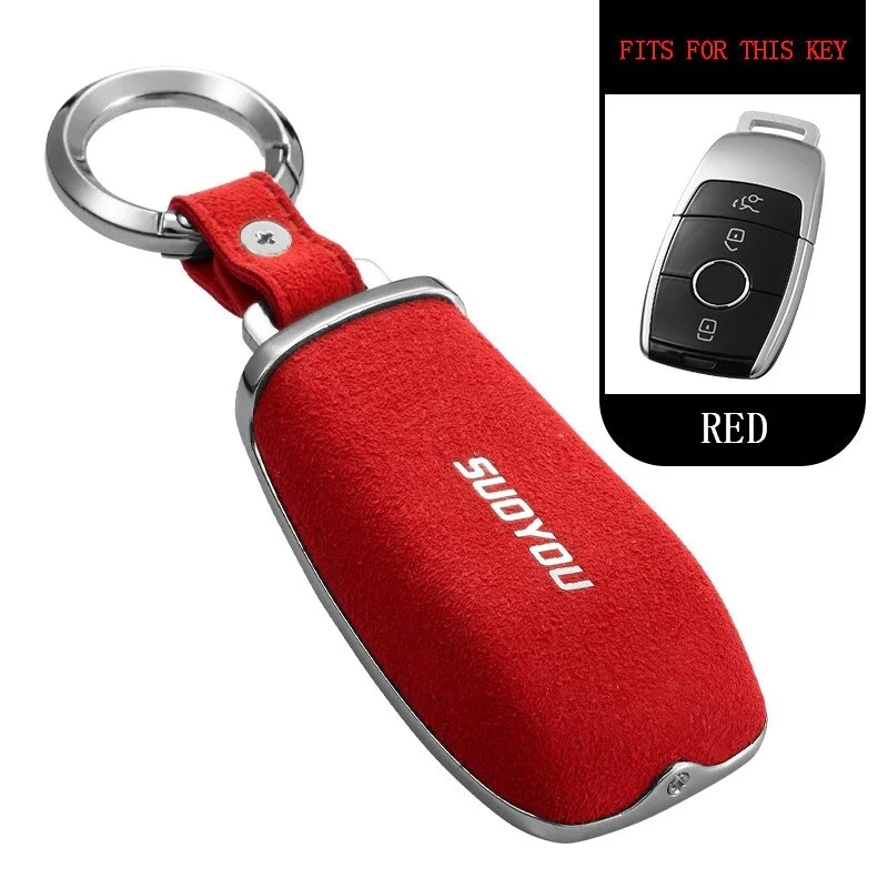 レッドカラー キーケース