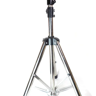 【やや訳あり】アップウィッグ練習用スタンドクランプセット｜高さ85〜145cm・自立式マネキンスタンド