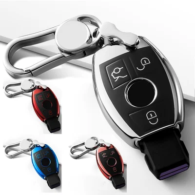 メルセデスベンツ スマートキーケース TPUキーカバー 全面保護 キーホルダー付属 A/B/C/G/Sクラス対応 799円