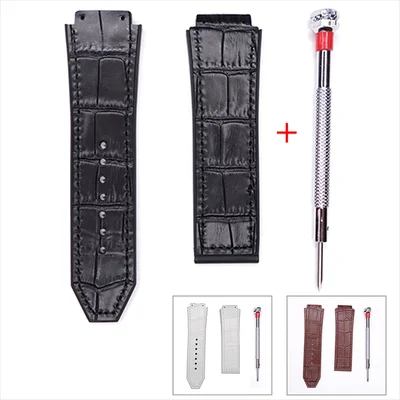 ウブロ クラシックフュージョン 45mm 対応 互換交換ベルト｜クロコ調レザー 3色展開【非純正品・SGcreation】