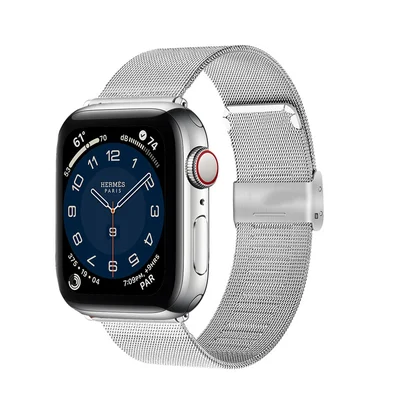 Apple Watch ミラネーゼループ バンド 全機種対応 4色展開 マグネット式 999円｜互換品