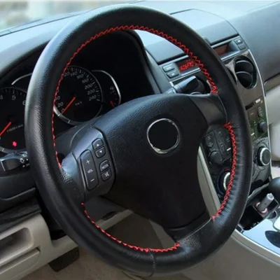 本革ステアリングカバー手縫いDIY｜全5色・Mサイズ対応【AUTO MANAGER】