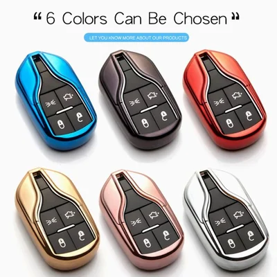 マセラティ キーケース TPUカバー｜ギブリ・レヴァンテ対応 全6色 799円