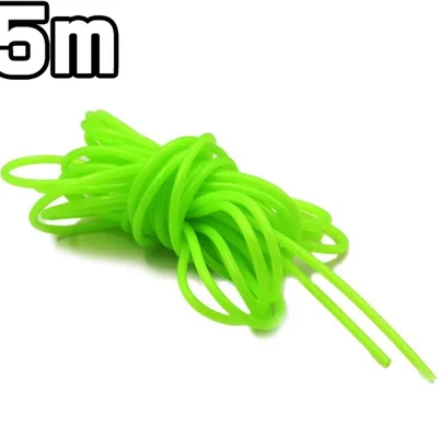 蓄光夜光チューブ5m｜夜釣り仕掛けの絡み防止・集魚・ライン保護に【2mm/3mm】