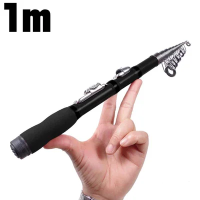 コンパクトロッド振出竿｜1m〜2.1m全6サイズ 携帯しやすい軽量釣り竿