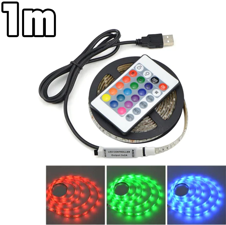 RGB LEDテープライト 1m セット内容