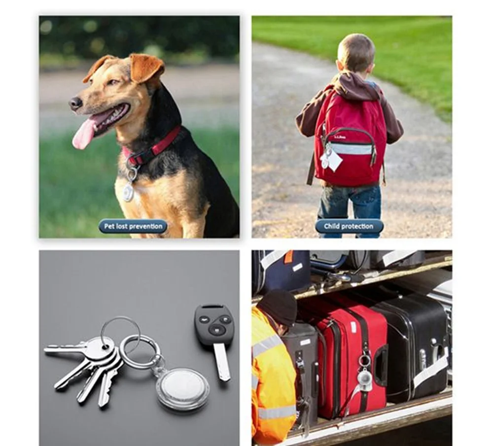 AirTagケースの活用シーン:ペット・子供・鍵・荷物