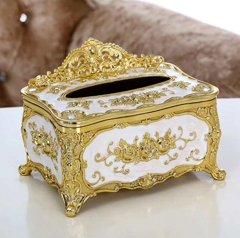 ティッシュカバー ロマンティック アンティーク インテリア