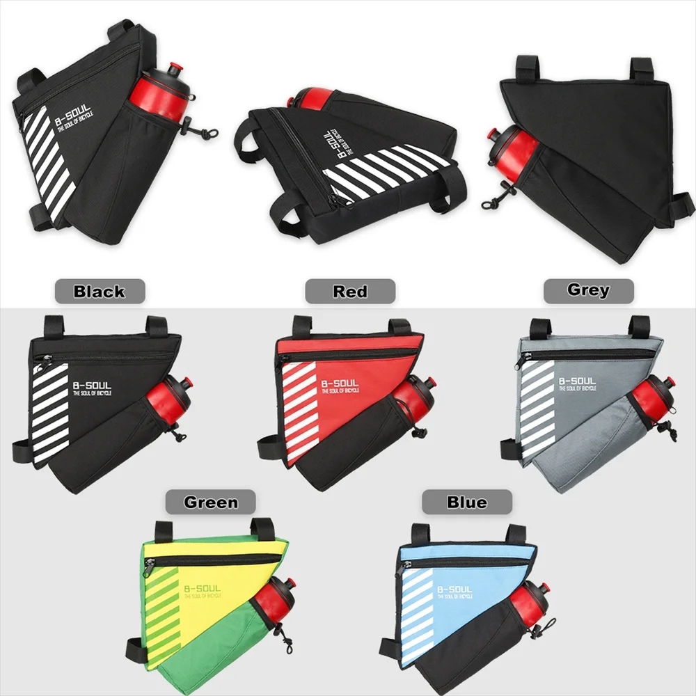 フレームバッグ 5色 ロードバイク ストレージ