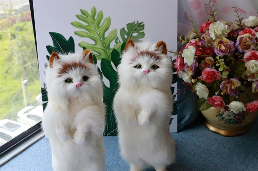 リアル猫ぬいぐるみ 三毛猫 ギフト 贈り物