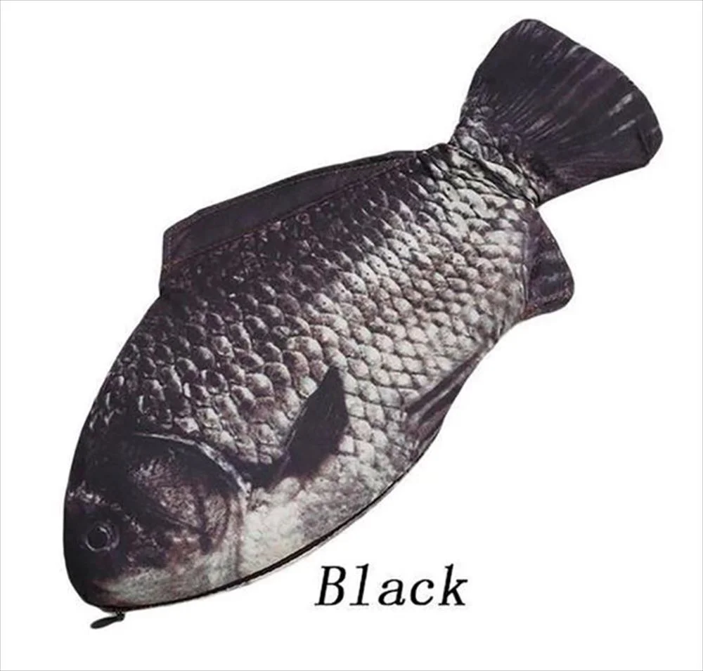 リアル魚型ペンケース 鯉 PUレザー 筆箱