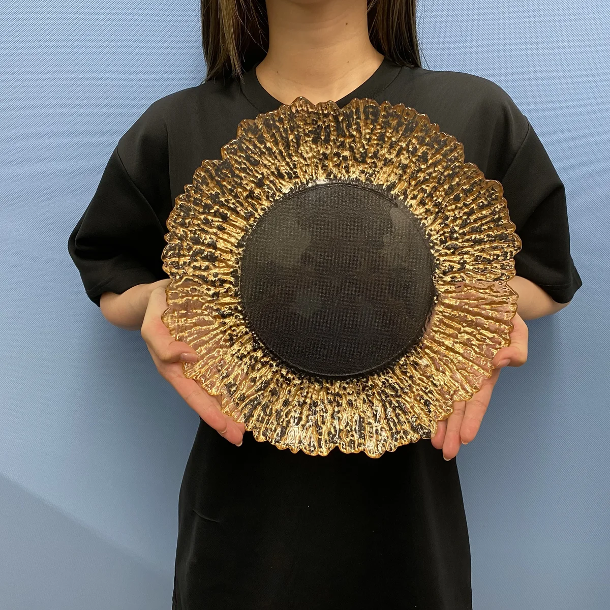 ゴールドガラス大皿 シーンイメージ