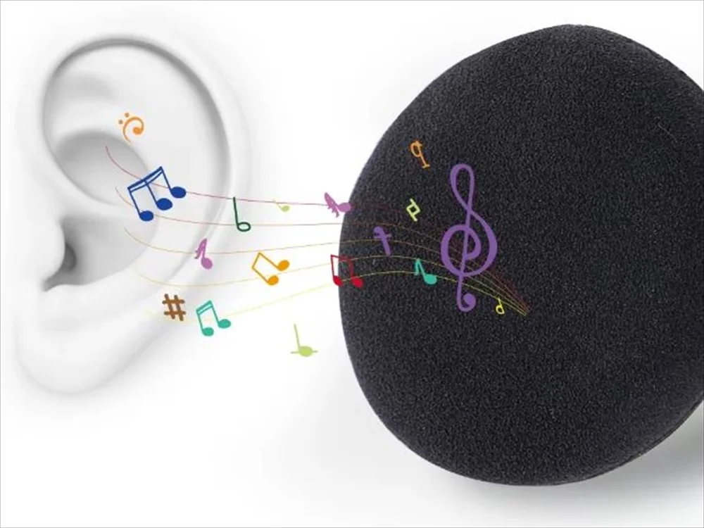 スポンジイヤーパッドの質感