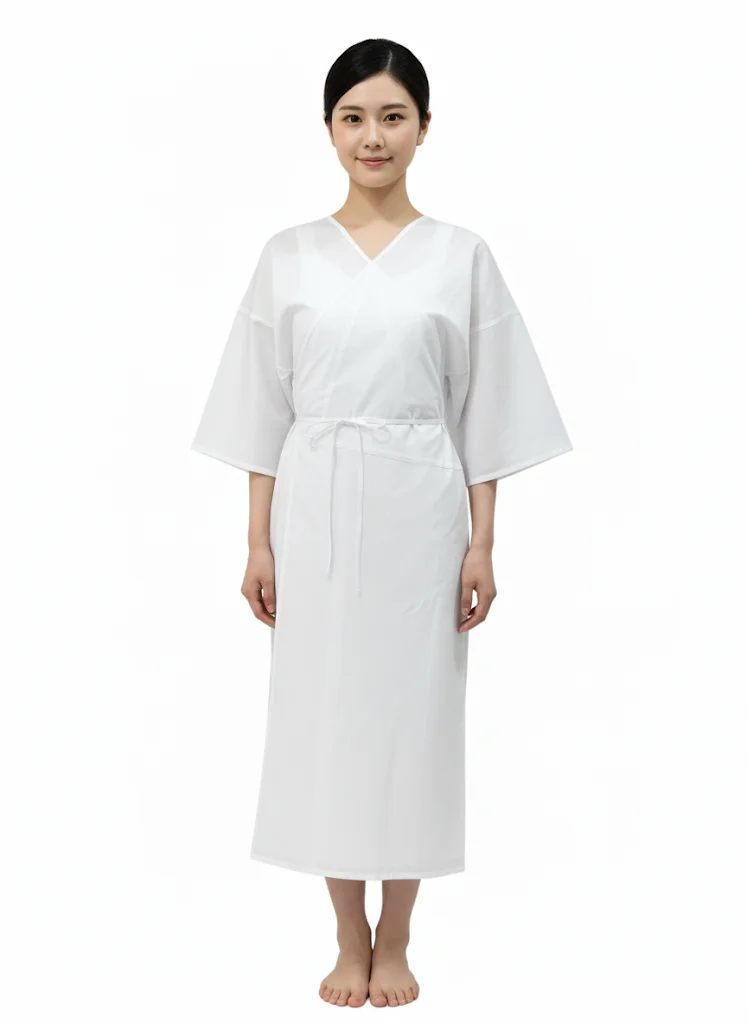 衿元 ディテール