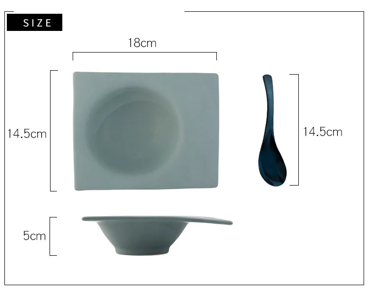 プレートのサイズ図解