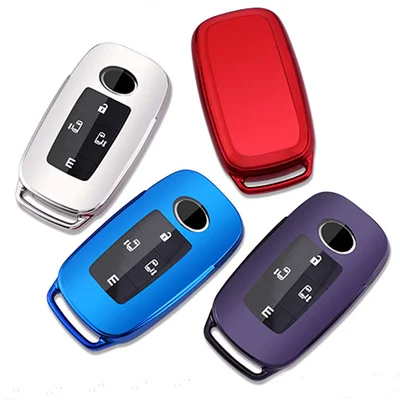 【トヨタ・ダイハツ対応】TPUキーカバー＆キーホルダーセット799円｜タフト・タント・スペーシアなどスマートキーを傷・汚れからしっかりガード