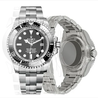 skoko 非純正 ロレックス ディープシー44mm対応 保護フィルム クリアタイプ 傷防止