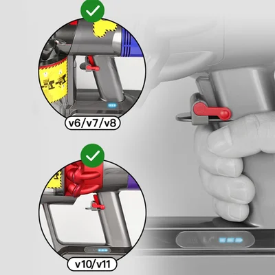 ダイソン掃除機用 スイッチロック（トリガーロック）レビュー｜V6/V7/V8/V10/V11/V15対応・非純正アタッチメント