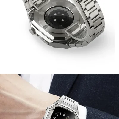 メンズApple Watchカスタム3選｜ステンレスベゼル・ダイヤ風・ミラネーゼで格上げ