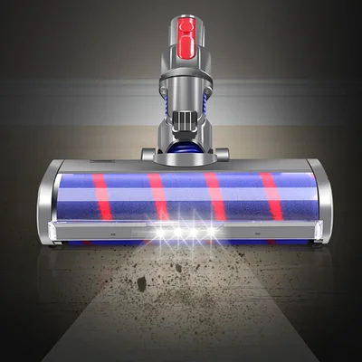 ダイソン対応 電動ソフトローラークリーナーヘッド｜V7/V8/V10/V11/V15 水拭き対応・LEDライト付き互換品レビュー